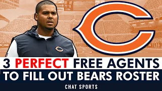 3 PERFECT Chicago Bears Free Agent Targets To Fill Out The 90-Man Roster