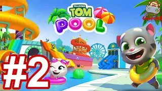 Talking Tom Pool 2017 Android/iOS Gameplay Walkthrough Part 2 | Level 14 - 29