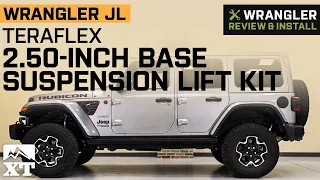 Jeep Wrangler JL Teraflex 2.50-Inch Base Suspension Lift Kit Review & Install