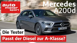 Mercedes-Benz A200d: Passt der Diesel zur A-Klasse? - Test/Review | auto motor und sport