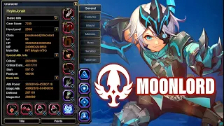 Moonlord STG18 Project | w/ GEAR REVIEW | Dragon Nest SEA