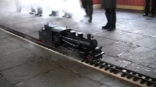 Рабочая модел узкоколейного паровоза Ск / Working model of a narrow gauge steam locomotvie Sk