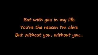 "Without You" Motley Crue lyrics.