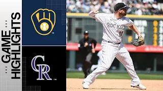 Brewers vs. Rockies Game Highlights (5/4/23) | MLB Highlights