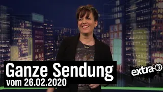 Extra 3 vom 26.02.2020 mit Sarah Kuttner | extra 3 | NDR