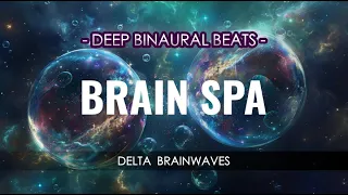 Brain Spa - Deep NeuroMassage BINAURAL BEATS & WHITE NOISE - 15 min