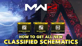 How To Get ALL NEW CLASSIFIED SCHEMATICS in Dark Aether (Elder Sigil) in Modern Warfare Zombies