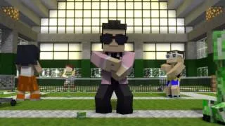 Minecraft Style   A Parody of PSY's Gangnam Style Music Video