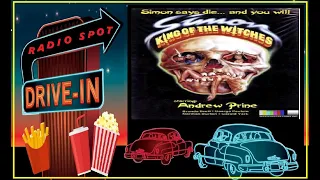 DRIVE-IN MOVIE RADIO SPOT - SIMON, KING OF THE WITCHES (1971)