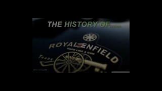 Royal enfield-"made like a gun"....history of royal enfield