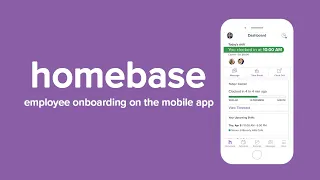 Employee Onboarding on the Mobile App - Homebase