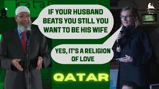 Dr. Zakir answered Christian about the Ruling of Divorce by Jesus & Islam in Qatar