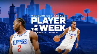 Kawhi Leonard named Player of the Week I LA Clippers