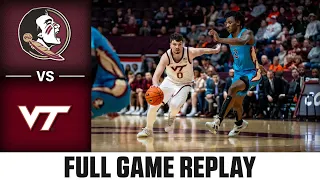 Florida State vs. Virginia Tech Full Game Replay | 2023-24 ACC Men's Basketball