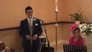 Groom Surprises Bride with Beyonce's Ave Maria