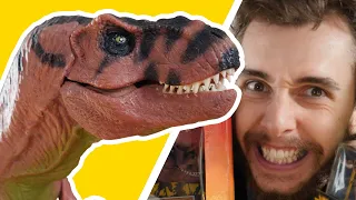 A NEW RUBBER T.REX TOY!?!?! - Jurassic Unboxing