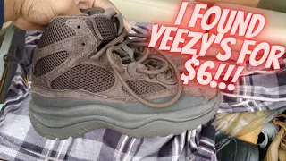 WOW! Found "YEEZY" Boots HIDDEN in the thrift store