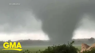 Dangerous storms sweep across South l GMA