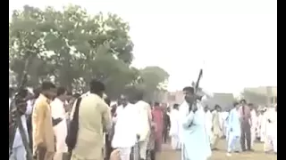 Firing in wedding pakistan