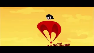 The Incredibles (2004) end credits (Disney Channel Version) 4/28/22