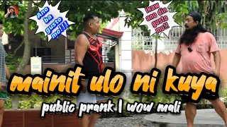 Pumalag si kuya sa Prank ko paktay PUBLIC PRANK WOW MALI NGA! #philippines  #prank #love #KaBigote