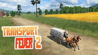 Transport Fever 2 - Купили лошадей, будет транспортная империя.