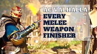 Finishers for every weapon type in Assassins Creed Valhalla (almost)