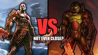 Why Kratos VS Doomslayer Isn't Close