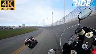 RIDE 4 | Yamaha YZF-R6 | Road Atlanta | Daytona | 3 Laps | 4K