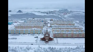 Северный город Удачный - очень холодный, но невероятно красивый город Якутии