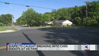 Car thieves shoot at mother, daughter who try to stop them
