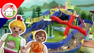 Playmobil filmpje Nederlands In het waterparel Aquapark - Familie Huizer