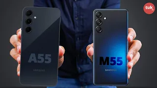 Samsung Galaxy A55 vs Samsung Galaxy M55 Qual o MELHOR para Comprar em 2024?