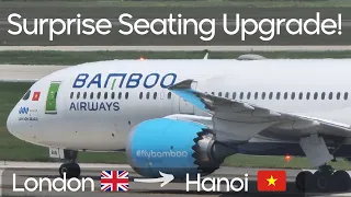 Surprise Seat in Premium Economy! ✈️  London to Hanoi Bamboo Airways ✈️  Economy Trip Report