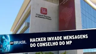Hacker invade mensagens do Conselho do Ministério Público | SBT Brasil (12/06/19)
