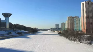 Пешеходный мост Павшинская пойма - Мякинино