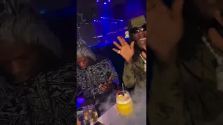 Jhus and Burna Boy vibing to Seyi vibez