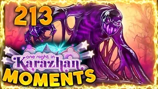 Hearthstone Karazhan Daily Funny and Lucky Moments Ep. 213 | Forbidden Shaping Boiii!!!