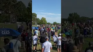 Disc golf gallery at the world championship