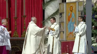 Santa Missa no Domingo de Páscoa com o Papa Francisco - Vaticano - 17 de abril de 2022 HD