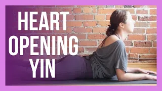 Yin Yoga for your HEART 💗 Emotional Healing Upper Body Yin - NO PROPS