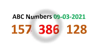 Kerala Lottery Guessing | ABC NUMBERS | Kerala Jackpot Guessing 09 03 2021