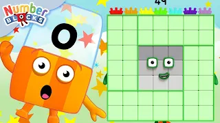 Learn to count & read | 1 hour of Alphablocks & Numberblocks Crossover - Level 4