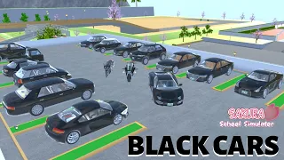 BLACK CARS - SAKURA SCHOOL SIMULATOR