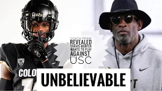 Coach Prime REVEALED Travis Hunter Wants To PLAY Against USC “UNBELIEVABLE”🤯