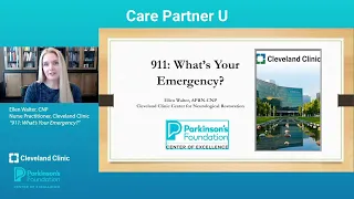 Emergencies in Parkinson's Disease