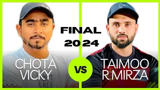 TAMOUR MIRZA VS CHOTA VICKY FINAL HIGHLIGHTS 2024 | 101 RUNS NEED 30 BALLS #TAIMOORMIRZA #CHOTAVICKY