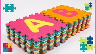 ABC FLOOR PUZZLE | THE PERFECT FOAM PLAY MAT | LEARNING THE  ABCs |Myfunnylife S.A.S