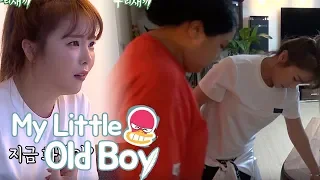Jin Young Checking Sun Young's Weight! [My Little Old Boy Ep 155]