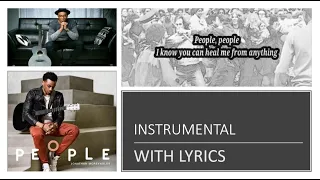 Jonathan McReynolds - People (Instrumental Cover with Lyrics)